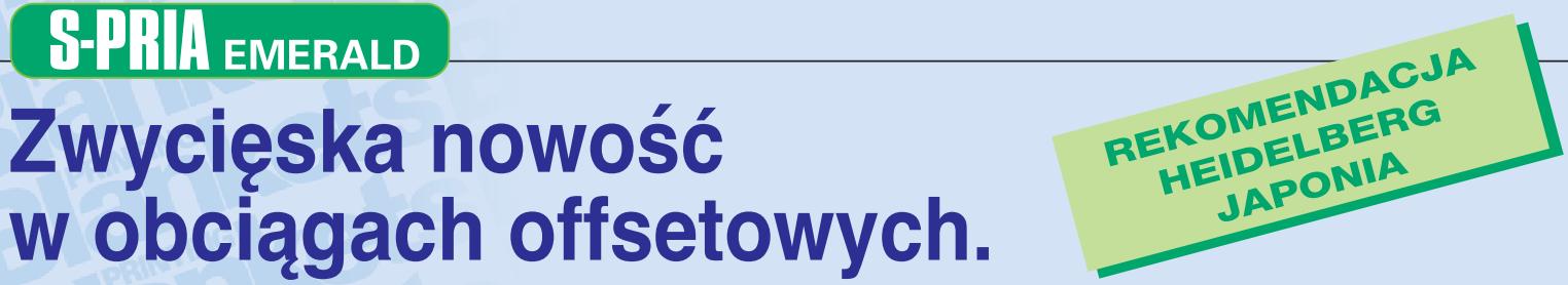 obciąg offsetowy SUMITOMO S-Pria Emerald